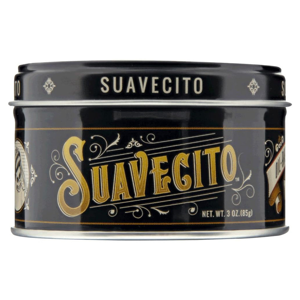 Suavecito Oil Based Pomade for Men Medium High Shine 3Oz (85g)